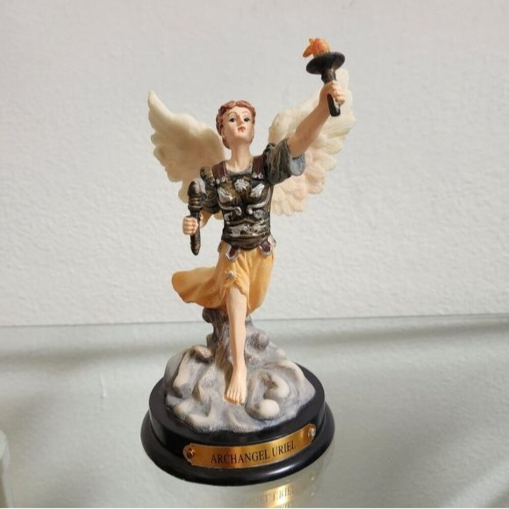 Archangel Saint Uriel Statue figurine